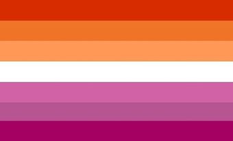lesbian flag